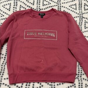 True Religion Dusty Rose Sweatshirt